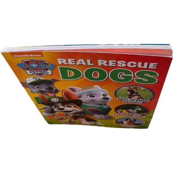 Nickelodeon Paw Patrol Real Rescue Dogs Childrens Book - Picture 3 of 9